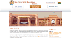 Desktop Screenshot of barcouncilofrajasthan.org